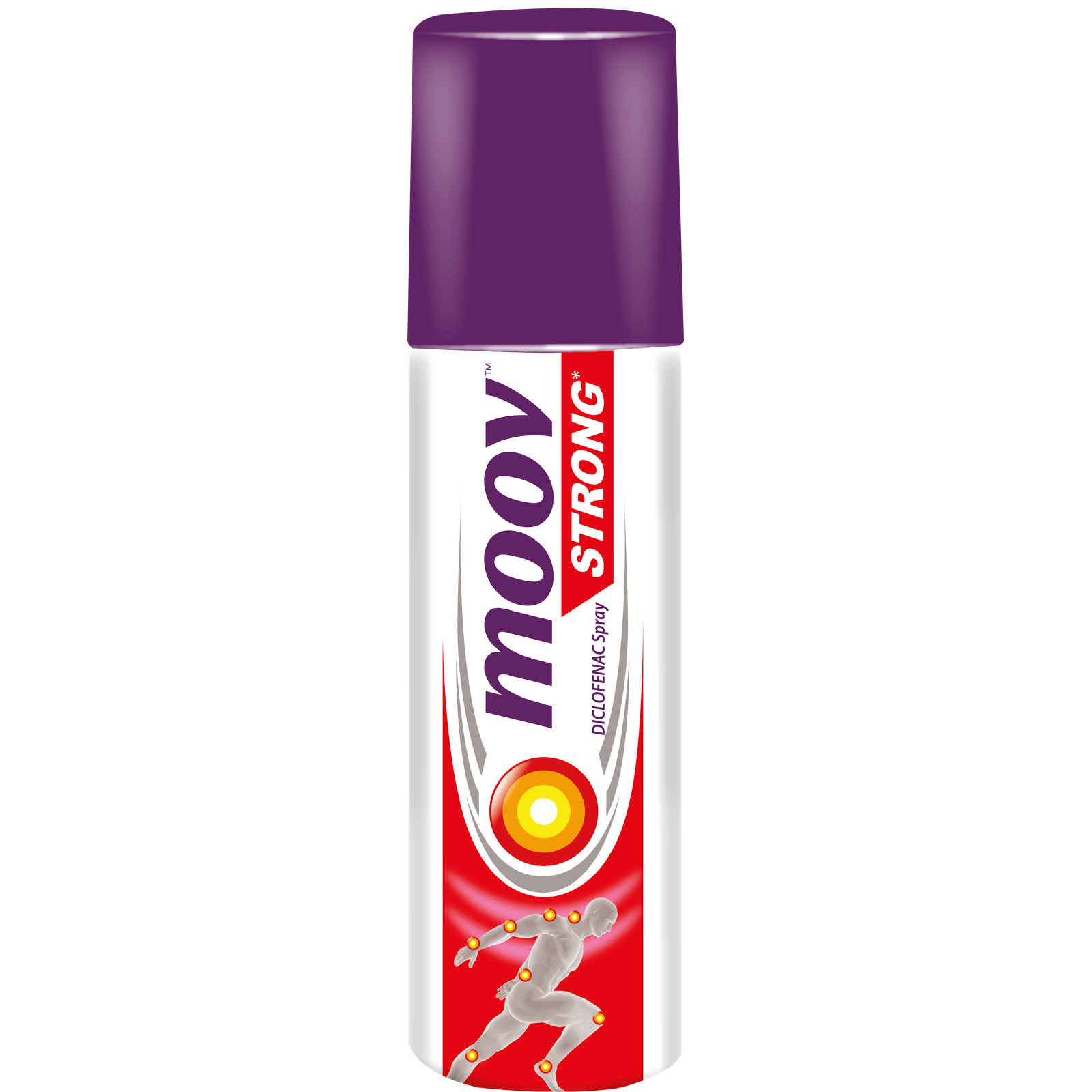 Moov Red Strong Diclofenac Pain Relief Spray | For Joint Pain, Backache, Muscle Stiffness & Swelling